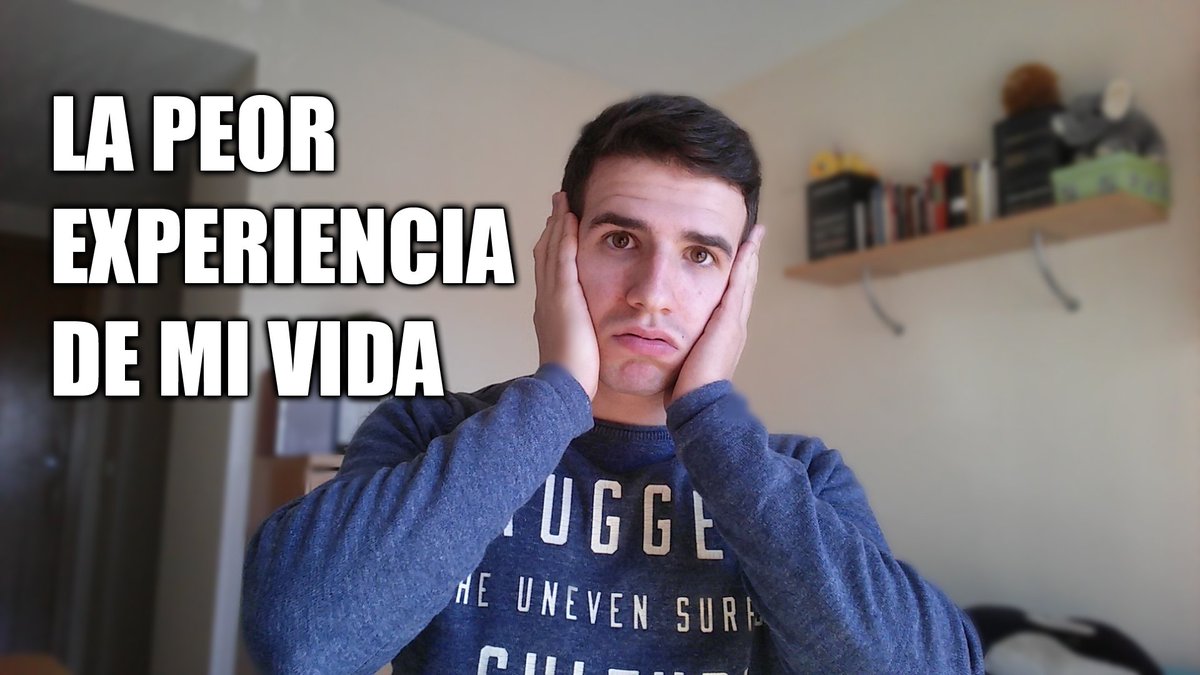 ¡NUEVO VÍDEO! 🎥 LA PEOR EXPERIENCIA DE MI VIDA 🎥 
RT si te ha gustado para ayudar ☺
youtube.com/watch?v=WtjI6e…