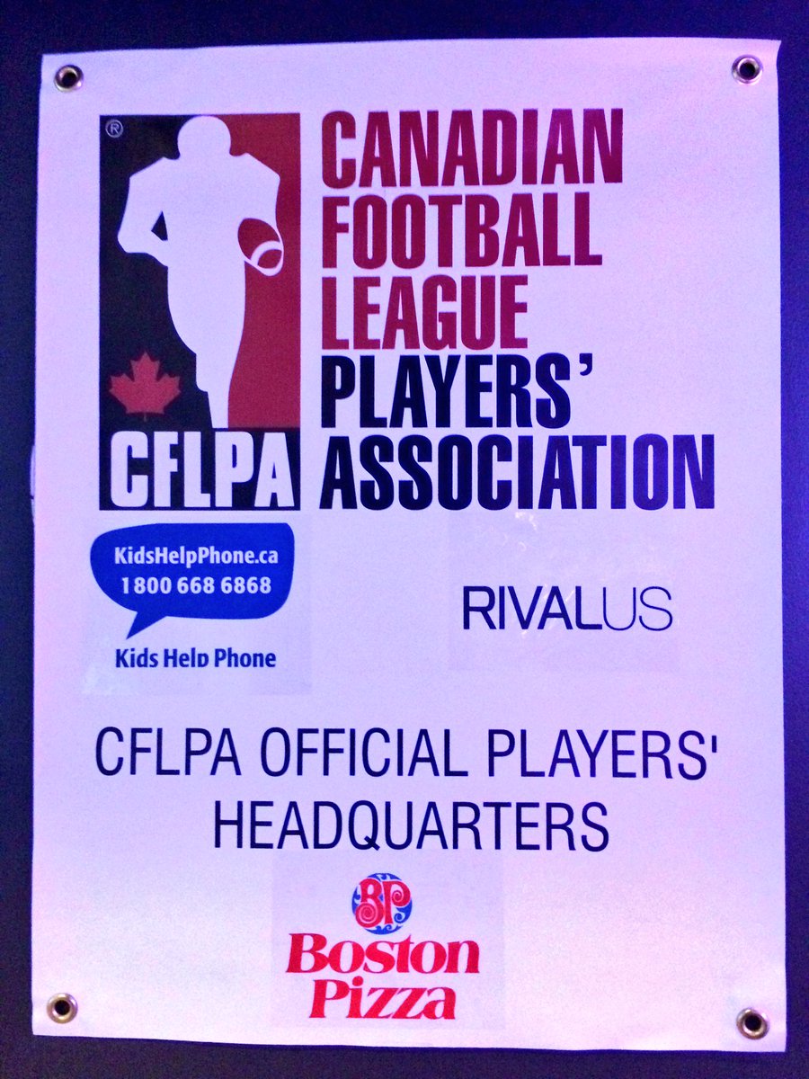 CFLPA's tweet photo. Be there or be 🔲. @bostonpizza - 250 Front st.
#CFL #GC104 #GreyCup #Toronto #CanadasBiggestParty https://t.co/Zv1wqwxO1x