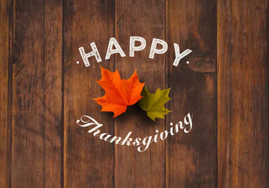 Happy Thanksgiving!
We hope you enjoy your day with family and friends!