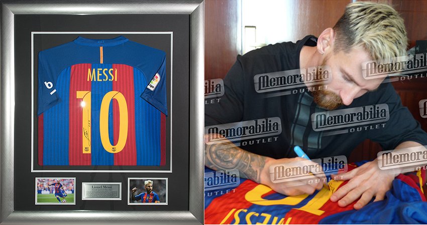 MemorabiliaMK's tweet photo. HOT NEW ITEM JUST IN - Excellent 2016 Messi shirt now available online! 

https://t.co/v3EyWxWIa1 https://t.co/bVHnuqw461