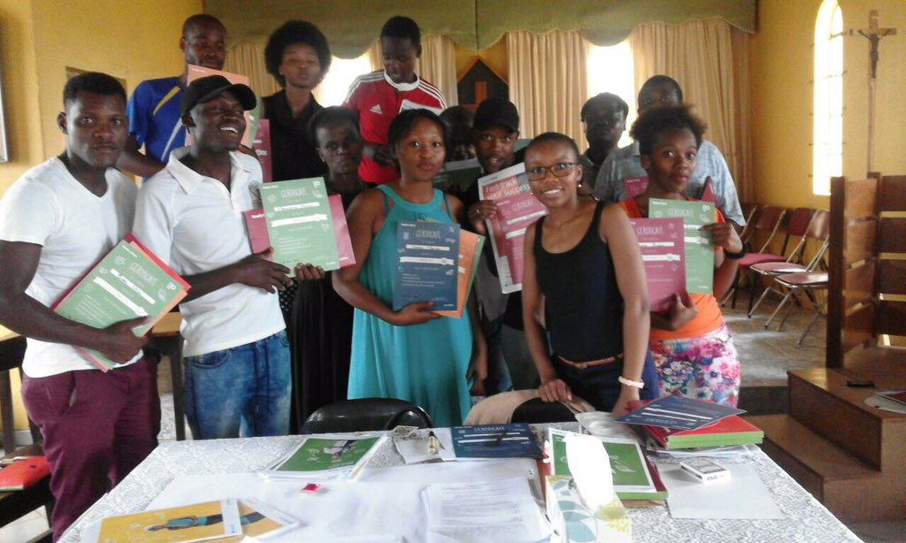 Lelsey8Lelsey's tweet photo. @ReaanImmelman @Absa @JETEdServices Facilitating RTW at Matshana, Lutheran Church. Empangeni. KZN. Well done Nomfundo and our young people https://t.co/1jIqxenSKm