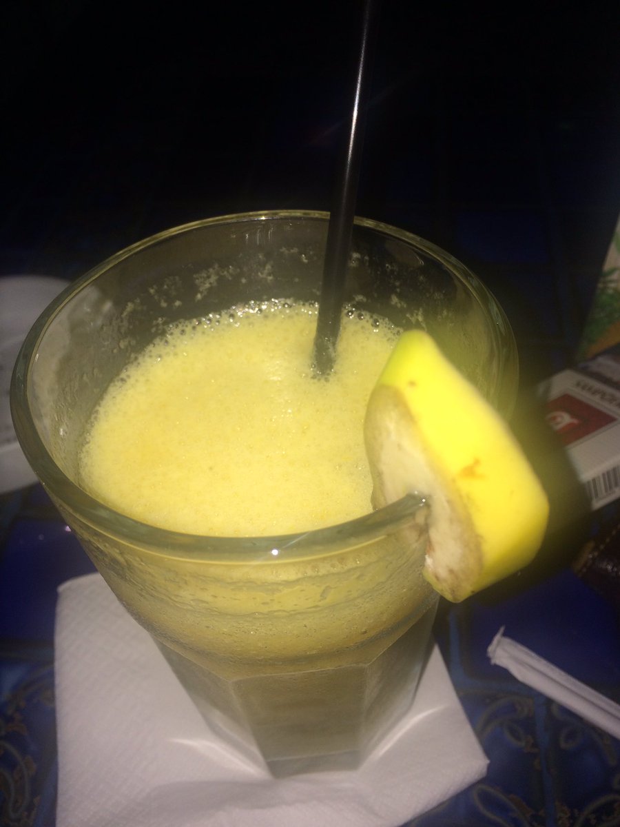 Jus pisang ala Arab.