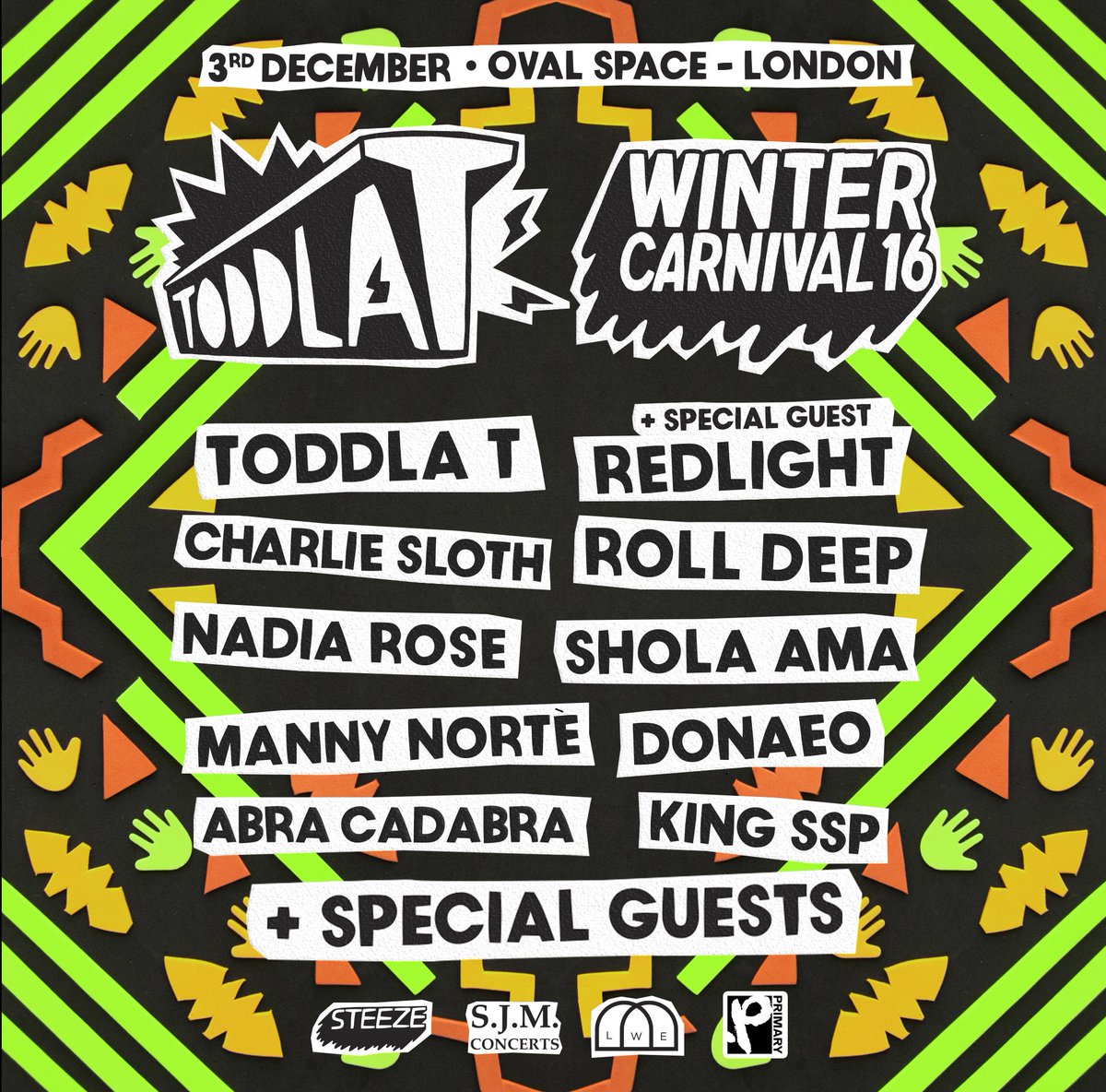 STFDuk's tweet image. Our friends over at @L_W_E are throwing a Christmas Carnival to warm you up this winter...

Info/tickets: lwe.events/events/toddla-t