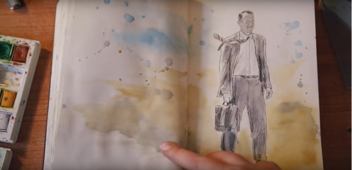 A dream comin' true: at #RomaFF11, Denise showed #TomHanks her drawings. Here's what happened then: watch the video bit.ly/DeniseTomHanks