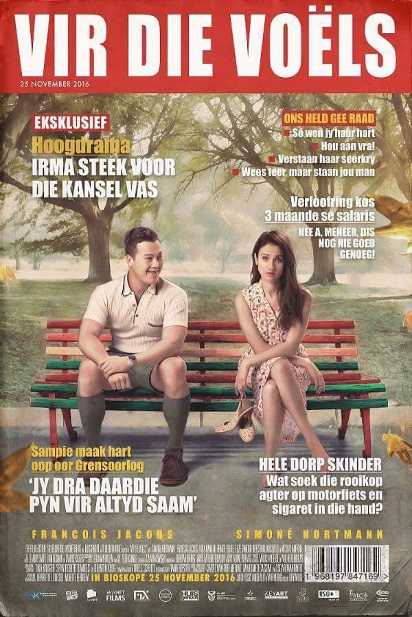 QuentinKrog's tweet photo. More is die groot dag! Lag lekker, pik 'n traan &amp; raak verlief met #VirDieVoëls landswyd in @sterkinekor teaters. @huisgenoot @kykNETtv https://t.co/DHsX8RhqLH
