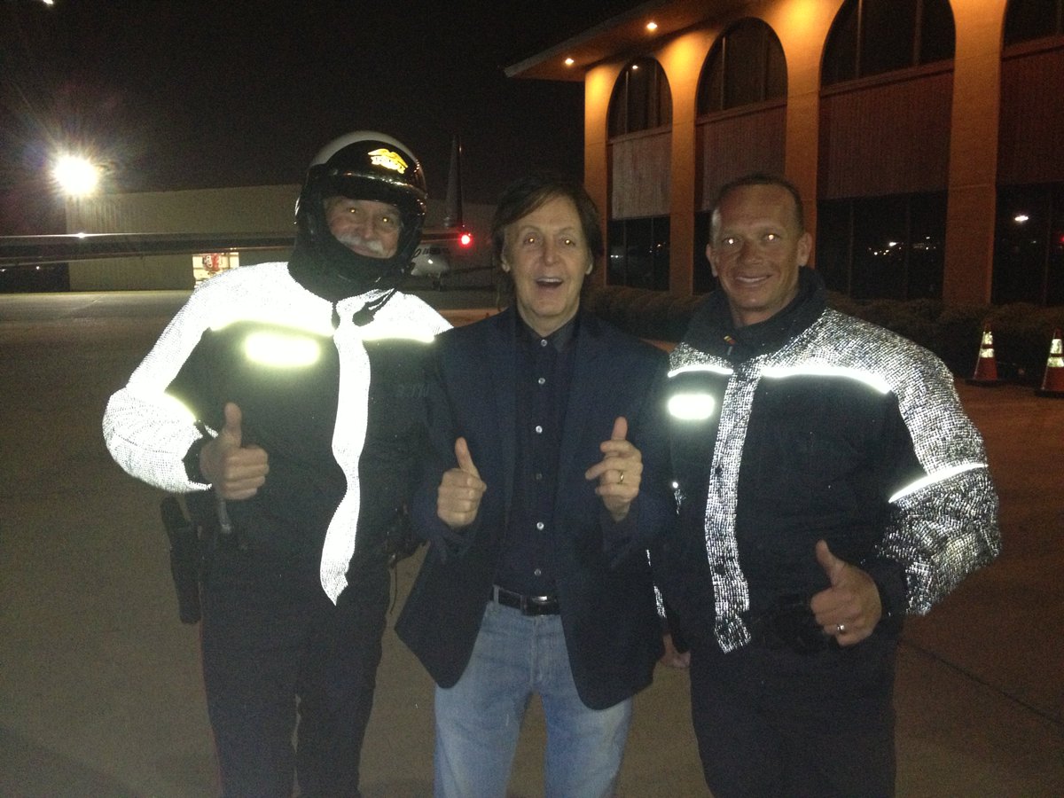 DANNAforSHERIFF's tweet photo. @Ro_Entrenador Sir @PaulMcCartney A #TruePrince I was honored to provide police escorts twice in my life for Paul, #HTown 2005 & 2012. https://t.co/DtYyEGJ1Fv
