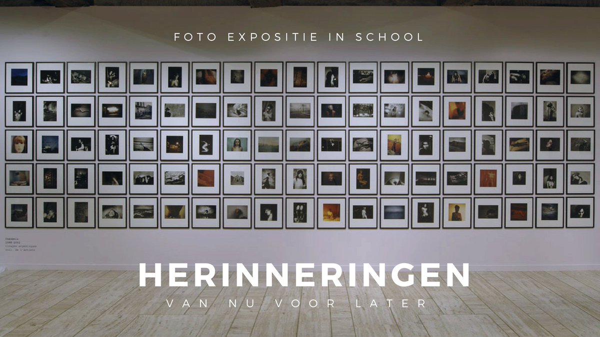 #fotoexpositie v.d. leukste gebeurtenissen op #school. door #leerling en #leerkracht. extra contactmoment met #ouders > #ouderbetrokkenheid!