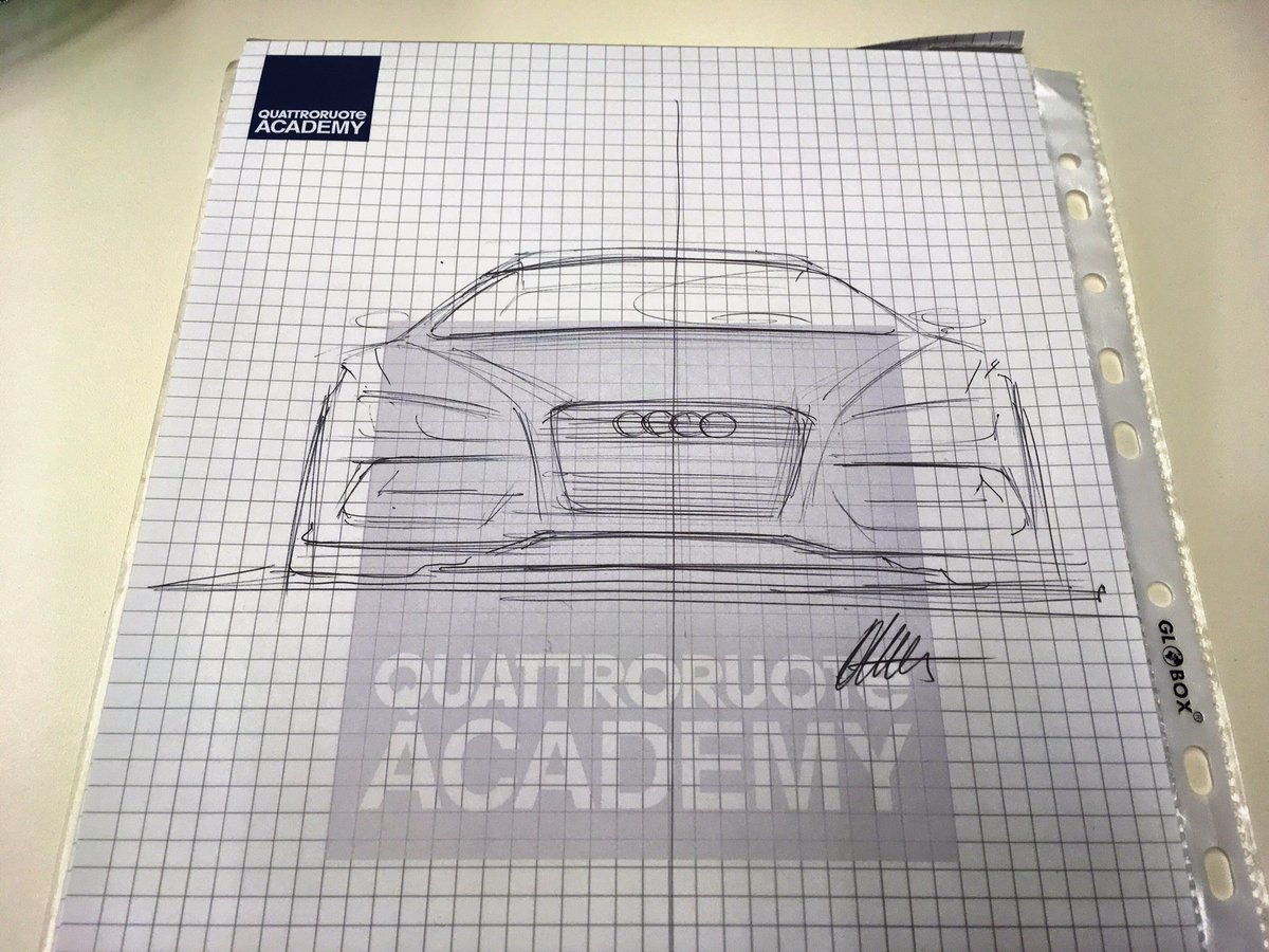 autox's tweet photo. And this was the result of the sketches that Walter De Silva did for us while also giving us his thoughts on design! #mastersofcardesign https://t.co/AzIm9kVlAQ