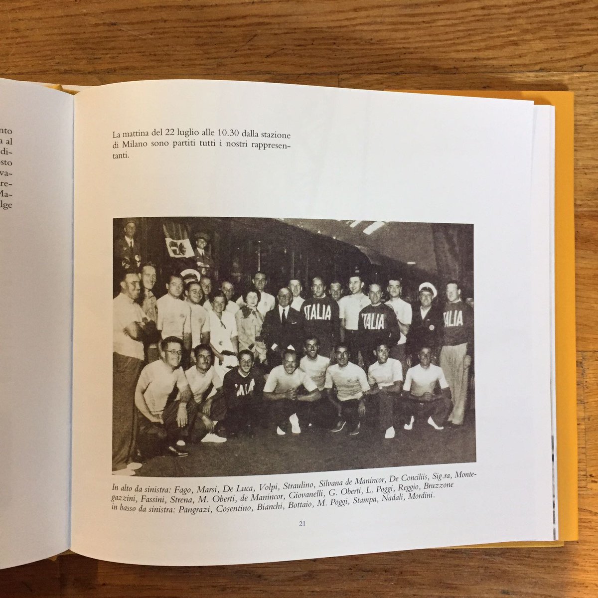 GarnellSailing's tweet photo. Team italiano in partenza per Kiel, 22.07.1936. Milano, Auditorium Calamandrei @Lascalaw 30.11.2016, 18.30 https://t.co/pY8eOe0UaG https://t.co/Uday1yUNdN