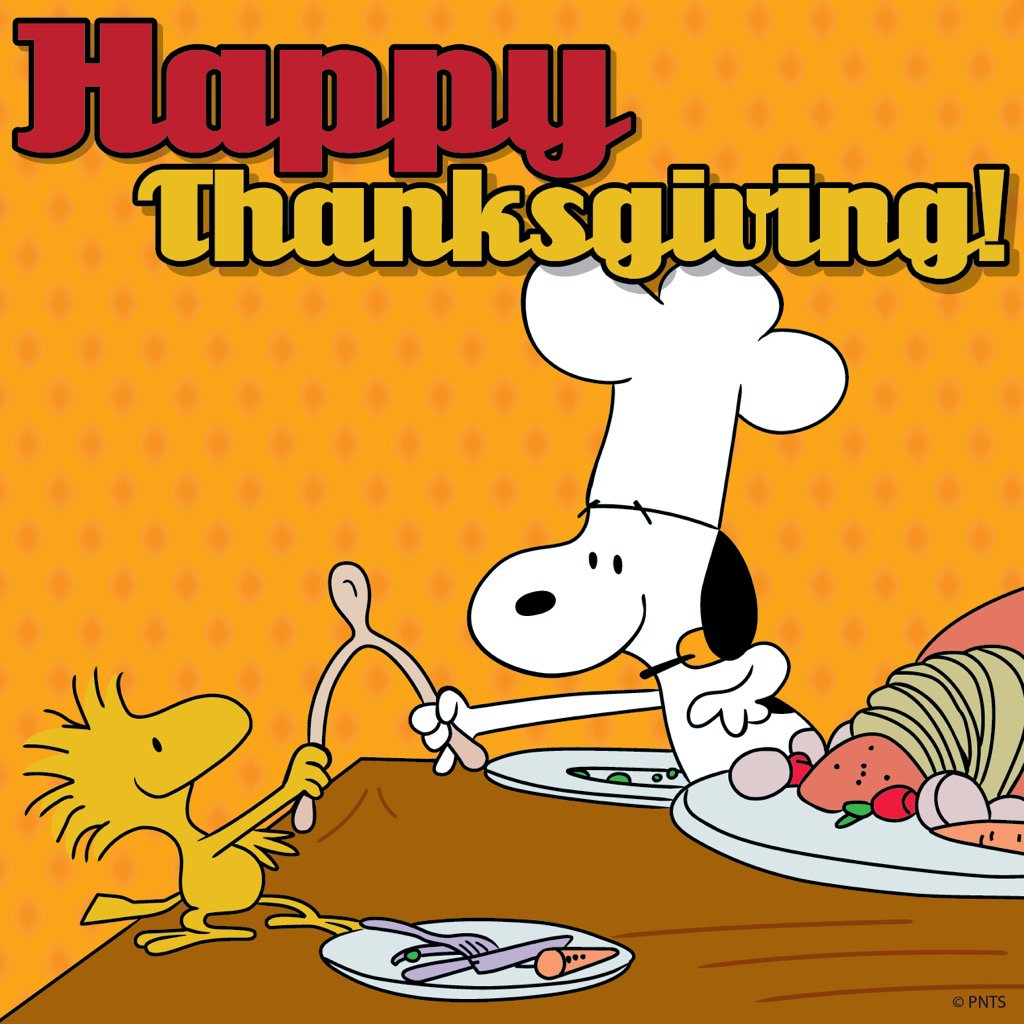 Peanuts On Twitter Happy Thanksgiving To All
