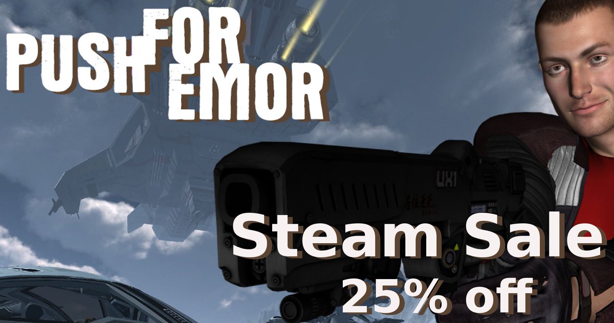 _LupusSolus's tweet photo. 25% OFF!! @PushForEmor

Steam Sale: https://t.co/VIlcc8nXzK

#indie
#indiegame
#indiedev
#gamedev https://t.co/nRuPMllDun
