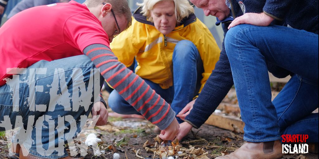 StartupIreland's tweet photo. There's no 'i' in team.. or in startup. Lots of learnings about power of teamwork at #StartupIsland Thanks @SpikeAdventure @SpikeIslandCork https://t.co/NQ4nTJnf8h