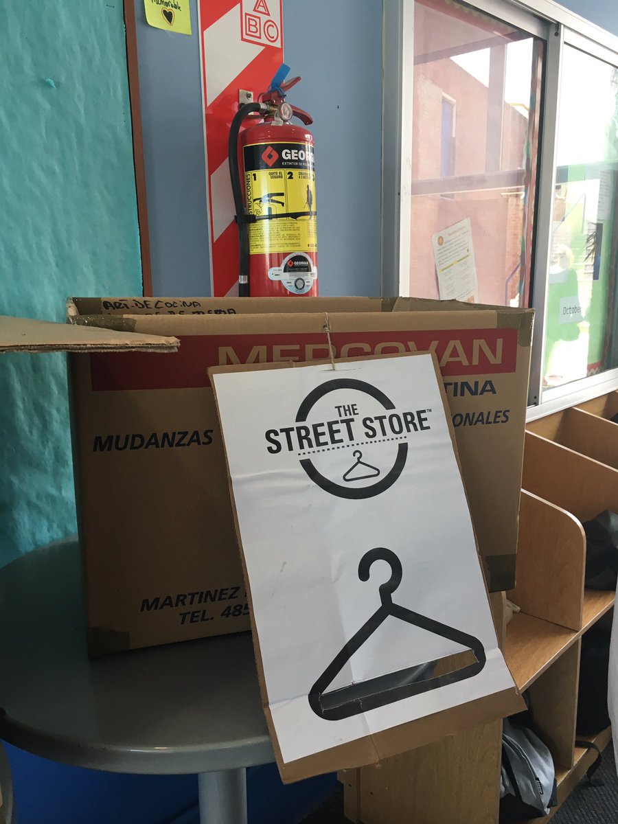 LincolnGIN's tweet photo. Come by and donate clothes for The Street Store in the lobby! https://t.co/OjZmZhXwdM