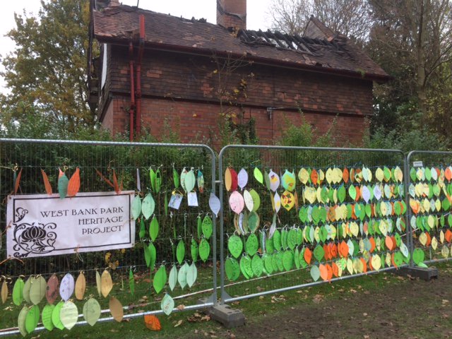 backhouseyork's tweet photo. So many leaves of support for @backhouseyork in @WestBankPark from surrounding primary schools, nurseries and childrens's centres. Thankyou https://t.co/QziagKN32k