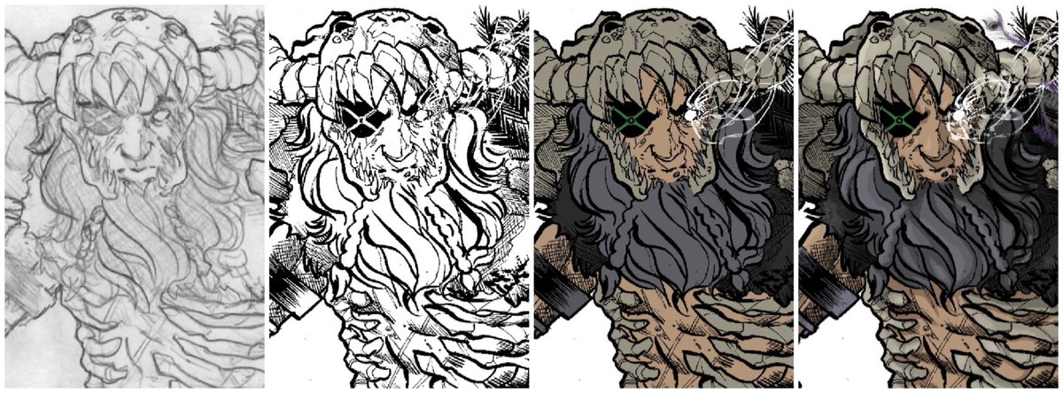 emicorrea88's tweet photo. Wanna share my work process for this piece #TheHunter #AnEternalTale #ComicArtist #ComicArt #Comics #mixedmedia #Art #Drawing #Illustration https://t.co/GzKaKbQGsi