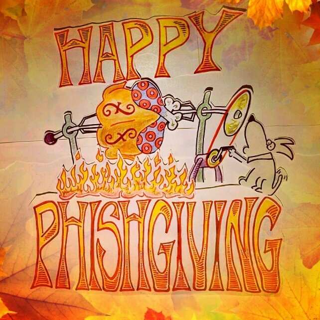 phishdog1's tweet photo. Phamily, phood, music...
Have a blissful day everyone.
#phish #phishgiving #thanksgiving #treyanastasio #mikegordon #phishdoggie #phish2016 https://t.co/Txqpsbs6vO