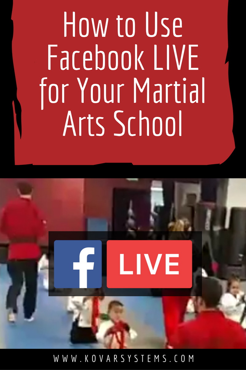 MAABTweets's tweet photo. Up your social media game. "How to Use Facebook Live for Your Martial Arts School." Read new blog here: https://t.co/r3jYg4m5CC https://t.co/VvOzbNxsdM
