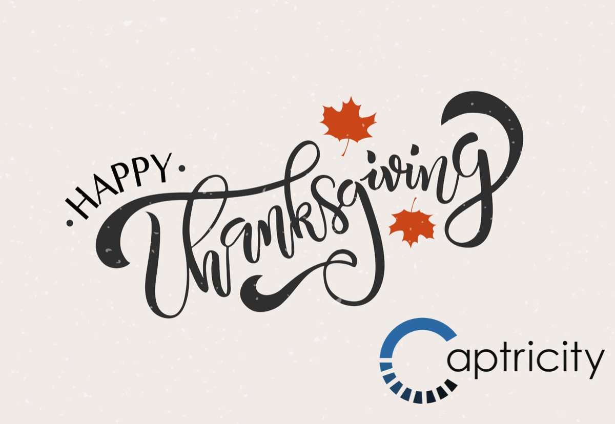 Happy Thanksgiving from Captricity!