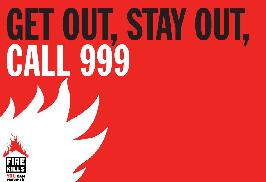 Fire Kills on Twitter: "In the event of a fire, get out, stay out, call