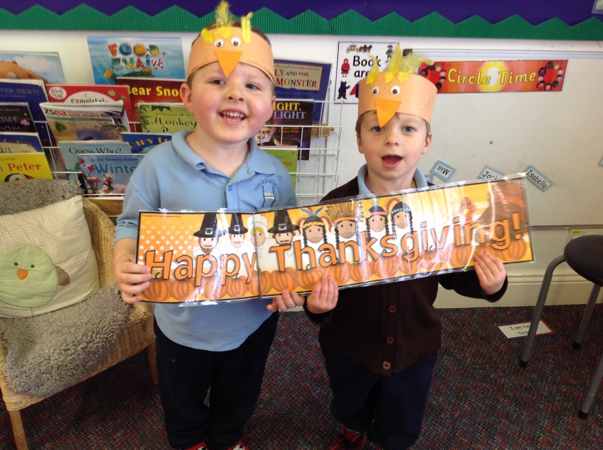 Nursery celebrated Thanksgiving today.