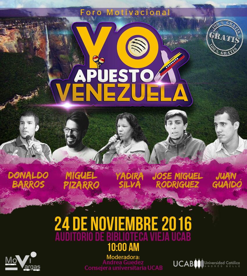 #YoApuestoXVenezuela por una tierra llena de inspiración y paisajes que nos motiva a continuar trabajando en la #Vzla que queremos.