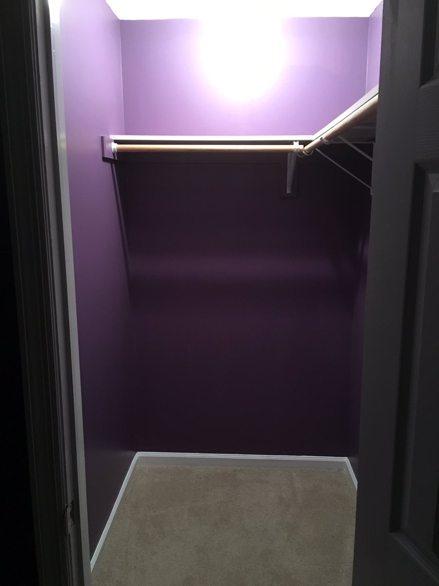 MyersBroPaint's tweet photo. Walk in closet! All done! #myersbropainting #painter #interior #freestimates #Business #homeimprovement #paintnj https://t.co/ToMQPGaUFl