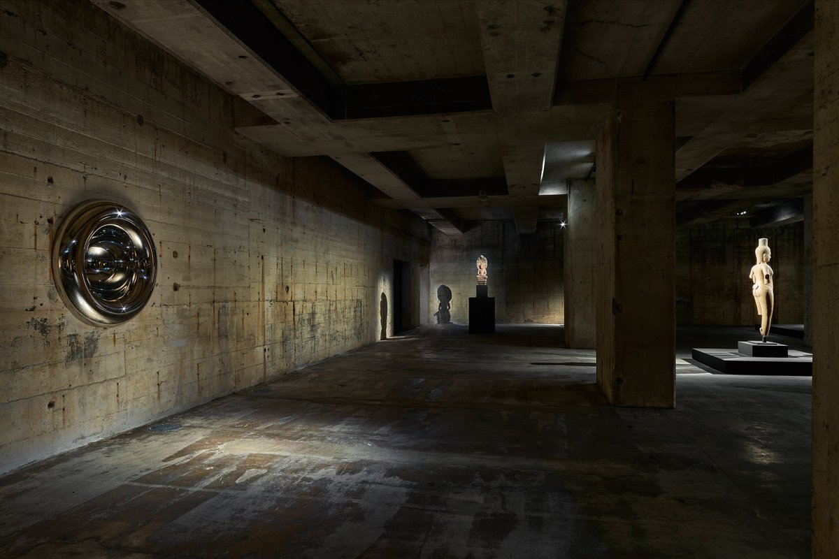 dezeen's tweet photo. John Pawson converts WW2 bunkers into museum of Southeast Asian art in Berlin: https://t.co/ItggNSosdy https://t.co/dfh7wIgYa4