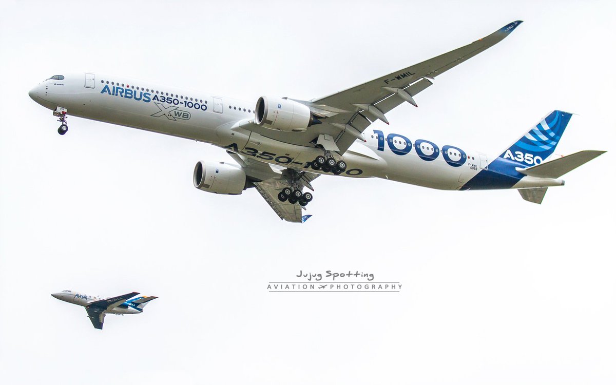 Frenchpainter's tweet photo. Maiden flight #Airbus #A350-1000 F-WMIL #A350FF #Avgeek #Toulouse https://t.co/G2rb5M6ZoZ