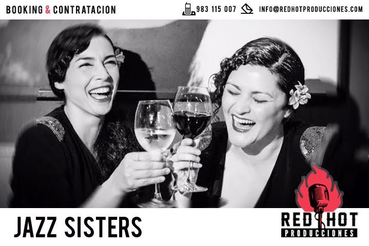 Abierta contratación para toda España!! <a href="/RedHotProd/">Red Hot Producciones</a> #jazzsisters #Jazz #swing #humor <a href="/YoioLaVoz/">Yoio Cuesta La Voz</a> <a href="/Funkwoman/">Susana Ruiz</a> <a href="/SusanaRuizLaVoz/">Susana Ruiz La Voz</a> #contratacion