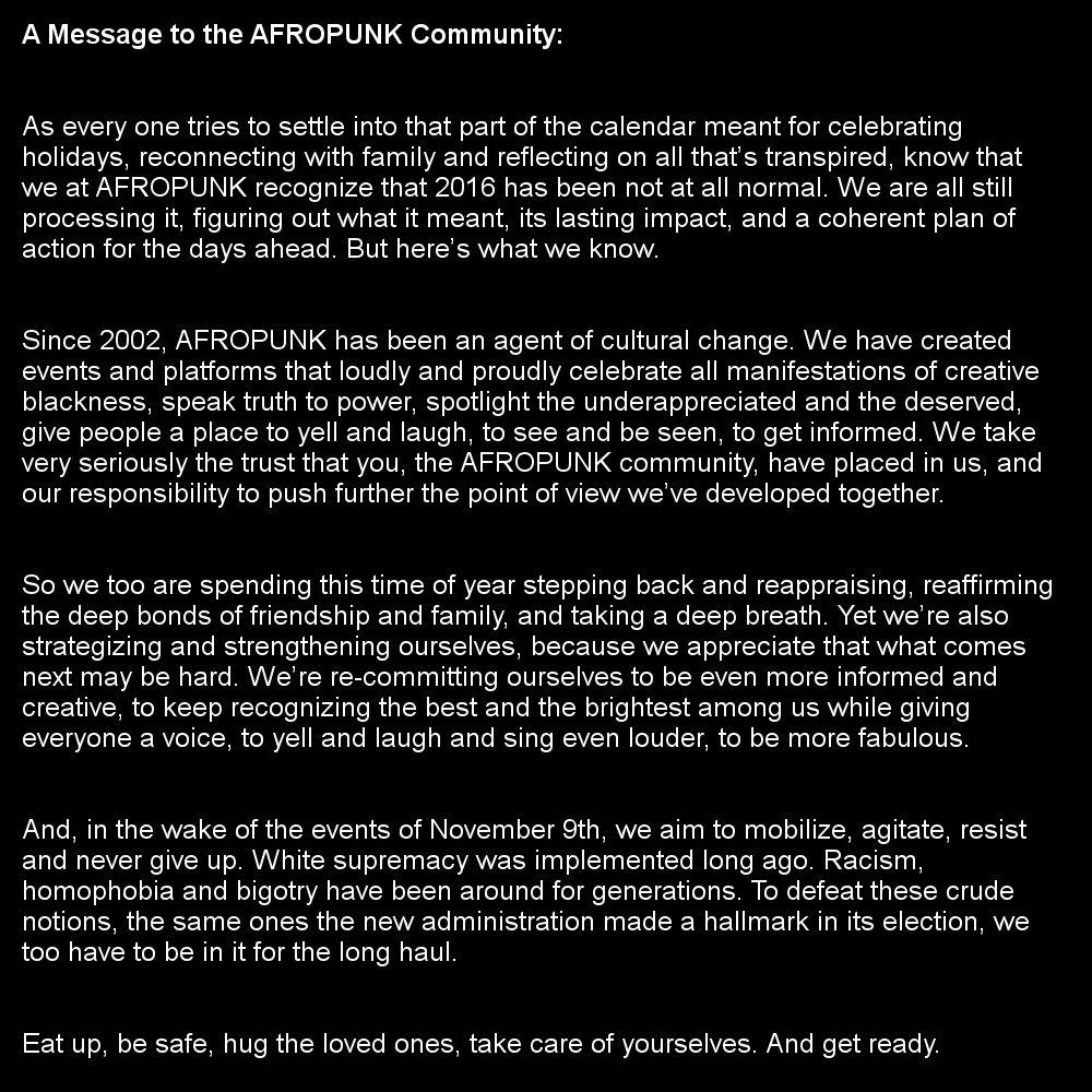 AFROPUNK tweet media