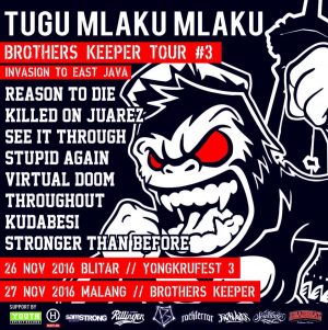 Tiga Band Samstrong Records Ikuti Tur Tugu Mlaku-Mlaku Ke Jawa Timur warningmagz.com/2016/11/24/tig… <a href="/SamstrongRecs/">Samstrong Records</a>