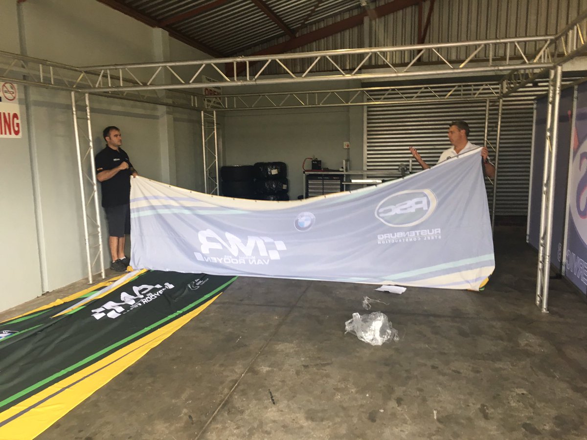 SAGTRacing's tweet photo. Teams have started arriving for round 5 GTC Africa the Pit of @VanRooyenT29 #MVR95 https://t.co/3peZpzH7sR