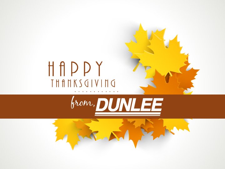 Dunlee_'s tweet photo. Happy Thanksgiving! #Dunlee is thankful for our customers, employees, and over 70 years of imaging excellence! https://t.co/a2MjxGOfiW