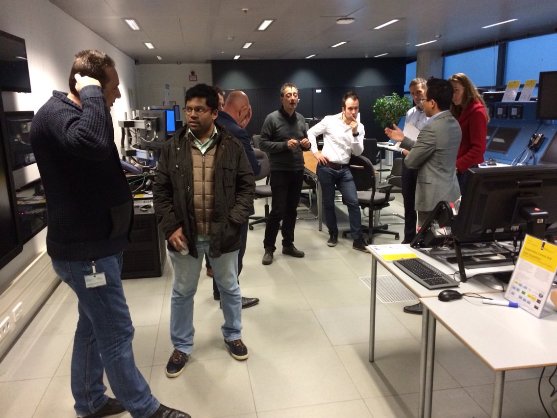 phajm's tweet image. Visiting the digital test lab facilities of industrial automation of objects by RWS/CIV.