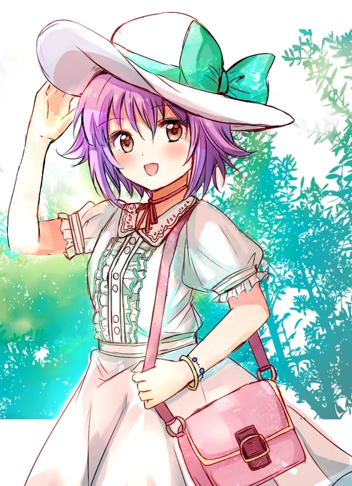 幸子お誕生日おめでとう～!幸子の私服お嬢様スタイルで可愛くて大好き  #輿水幸子生誕祭2016 