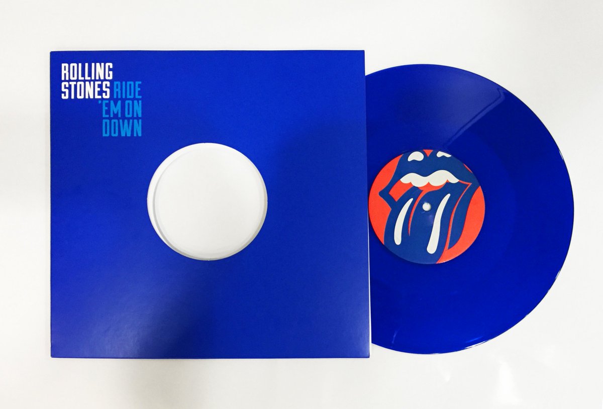 Rolling stones ride em. Rolling stones blue and lonesome. blue vinyl regular.