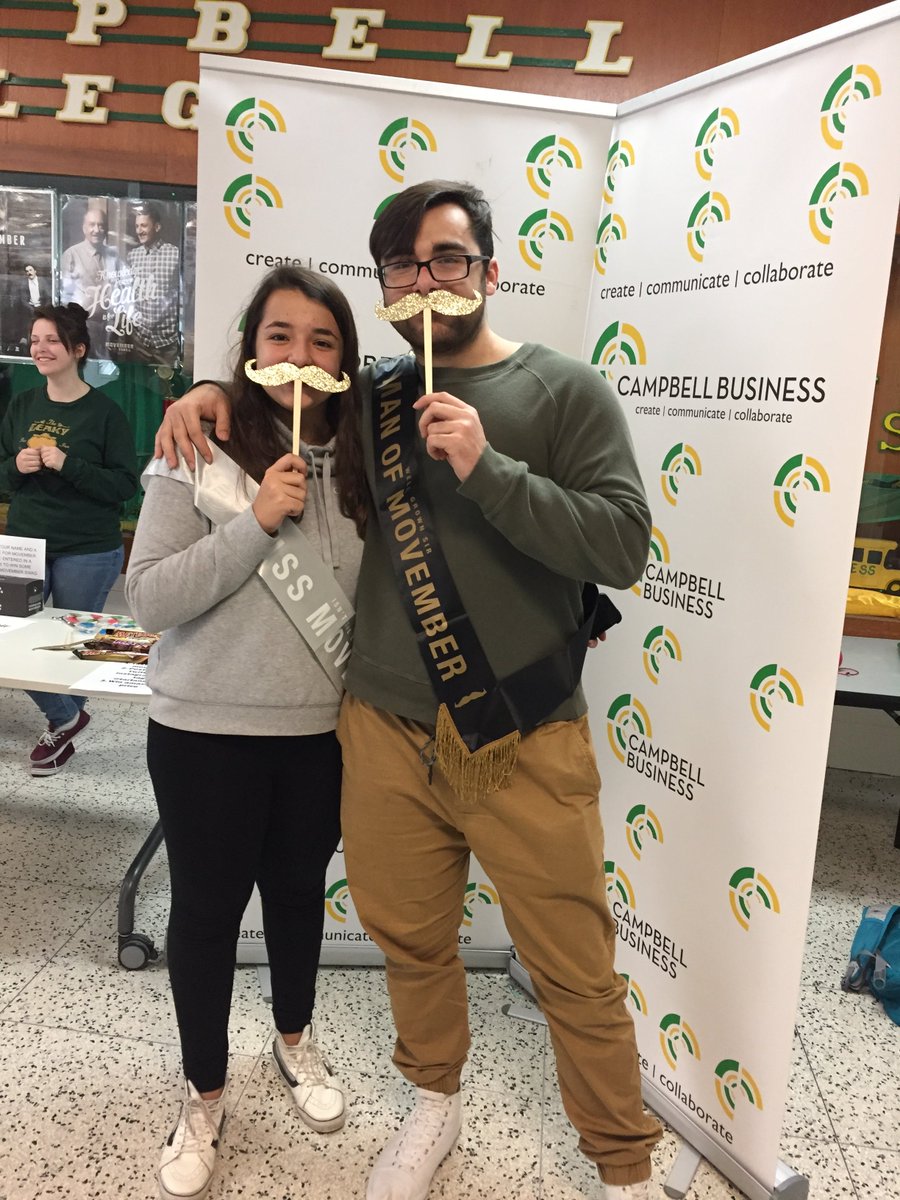 tartansmo's tweet photo. The last @campbelltartans #Movember booth was a success that it's coming back for today. Here's some inspiration to come visit us at lunch! https://t.co/liRpptl7Hf