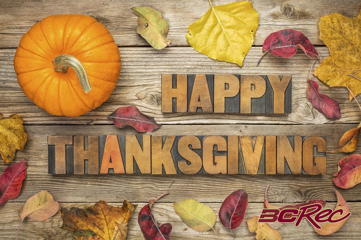 Happy Thanksgiving from all of us at Campus Recreation!