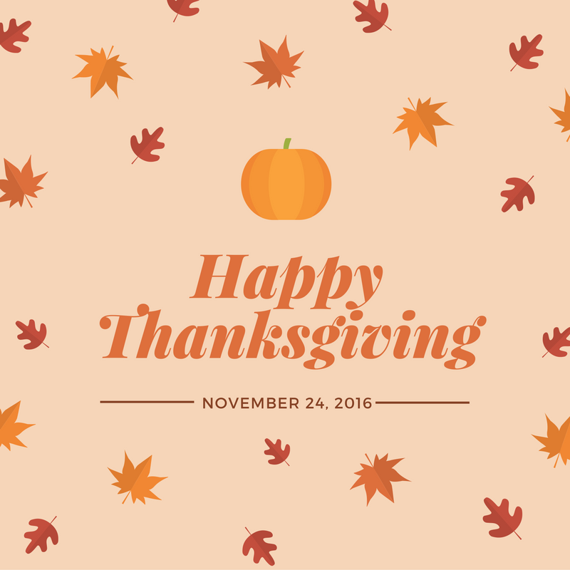 Happy Thanksgiving! #Thankful for Family, Friends, and especially our associates who take care of our guests. What are you thankful for?