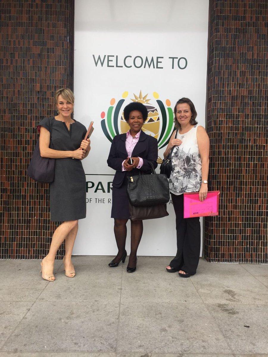 DNADetective's tweet image. Vanessa &amp;amp; her fellow DNA Board members presenting their annual report yesterday before the Portfolio Committee on Police on the #DNAAct.