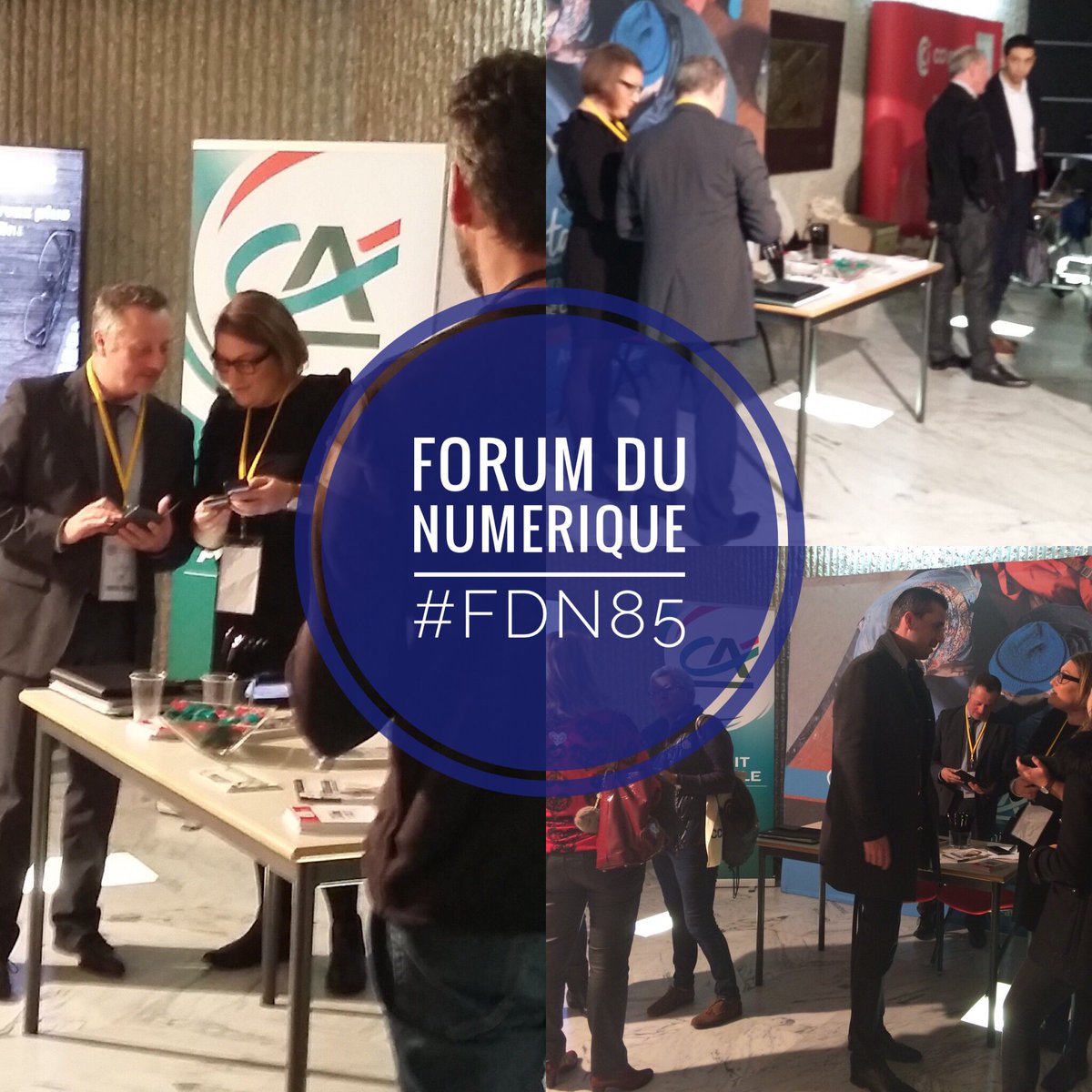 CAAtlantVendee's tweet photo. #fdn85 Nous sommes présents à la 2ème édition du forum du numérique organisé par @ccivendee https://t.co/mCagDMS61J
