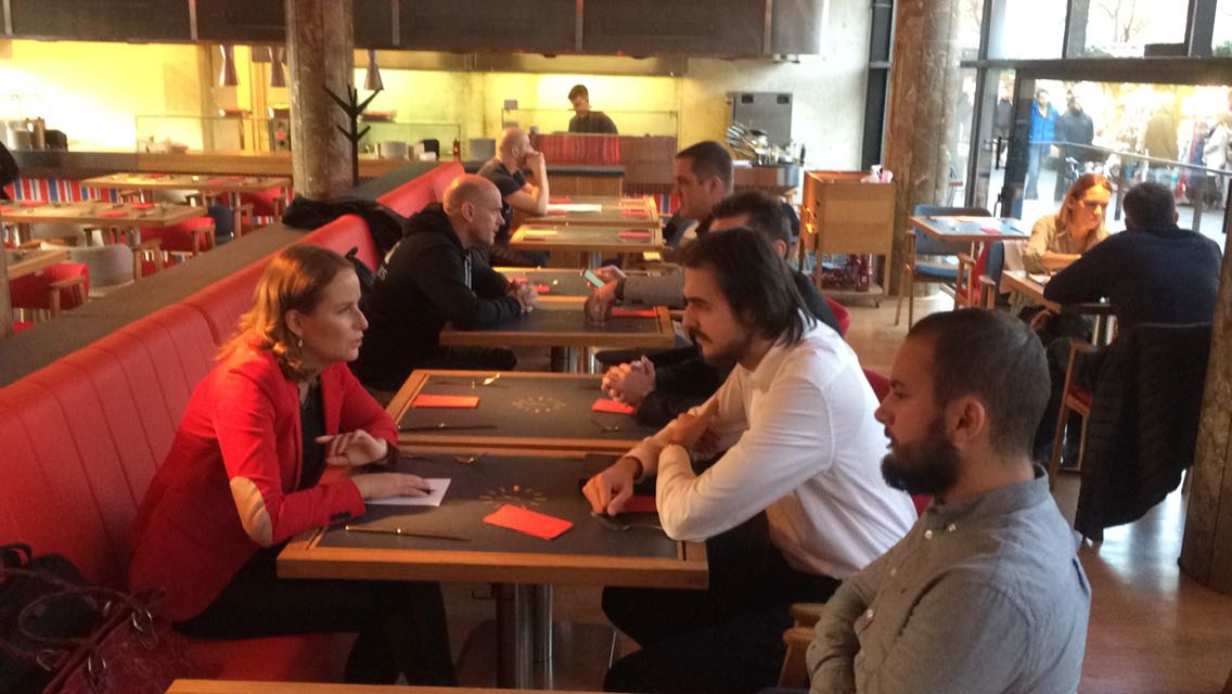 GITRGlobal's tweet photo. The mentor sessions have started #GetintheRingBudapest ! https://t.co/mkHeqbq0L1