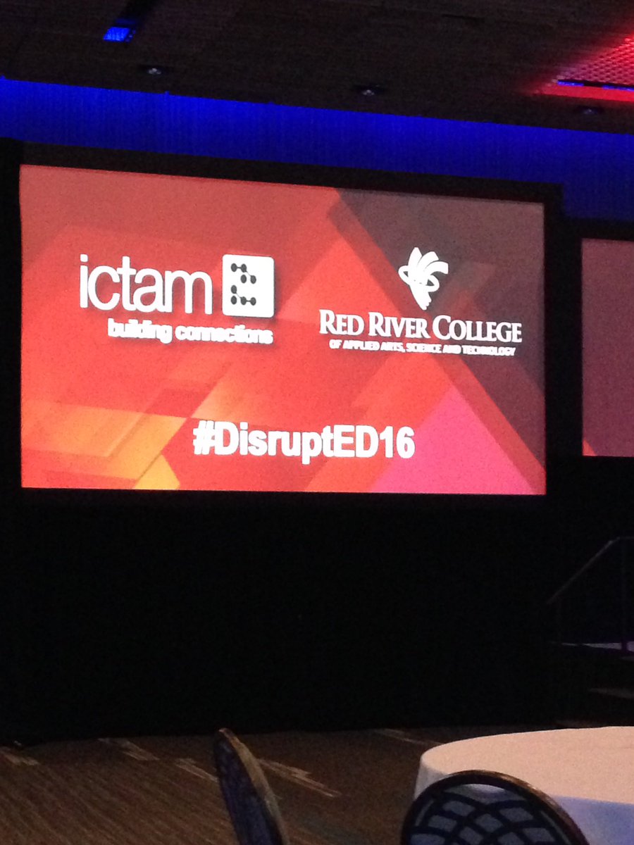 Dr_CEWatson's tweet photo. Proud of @RRC sponsor of @ed_disrupted #DisruptED16 https://t.co/kjZZCaVU9x