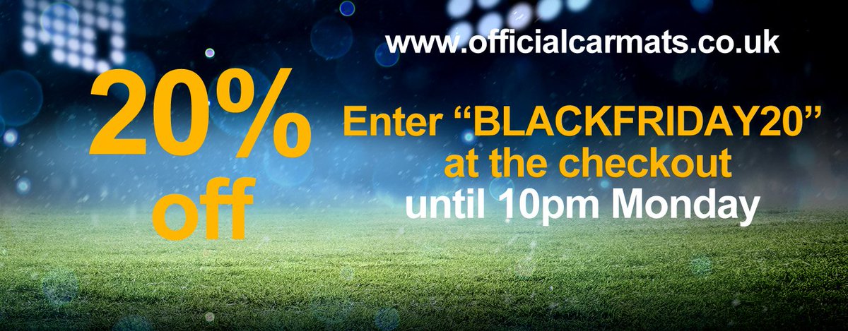 officialcarmats's tweet image. #blackfriday Uk leading manufacturer of car mats #tailoredcarmats #allmakes 20% off enter "BLACKFRIDAY20"  checkout
officialcarmats.co.uk