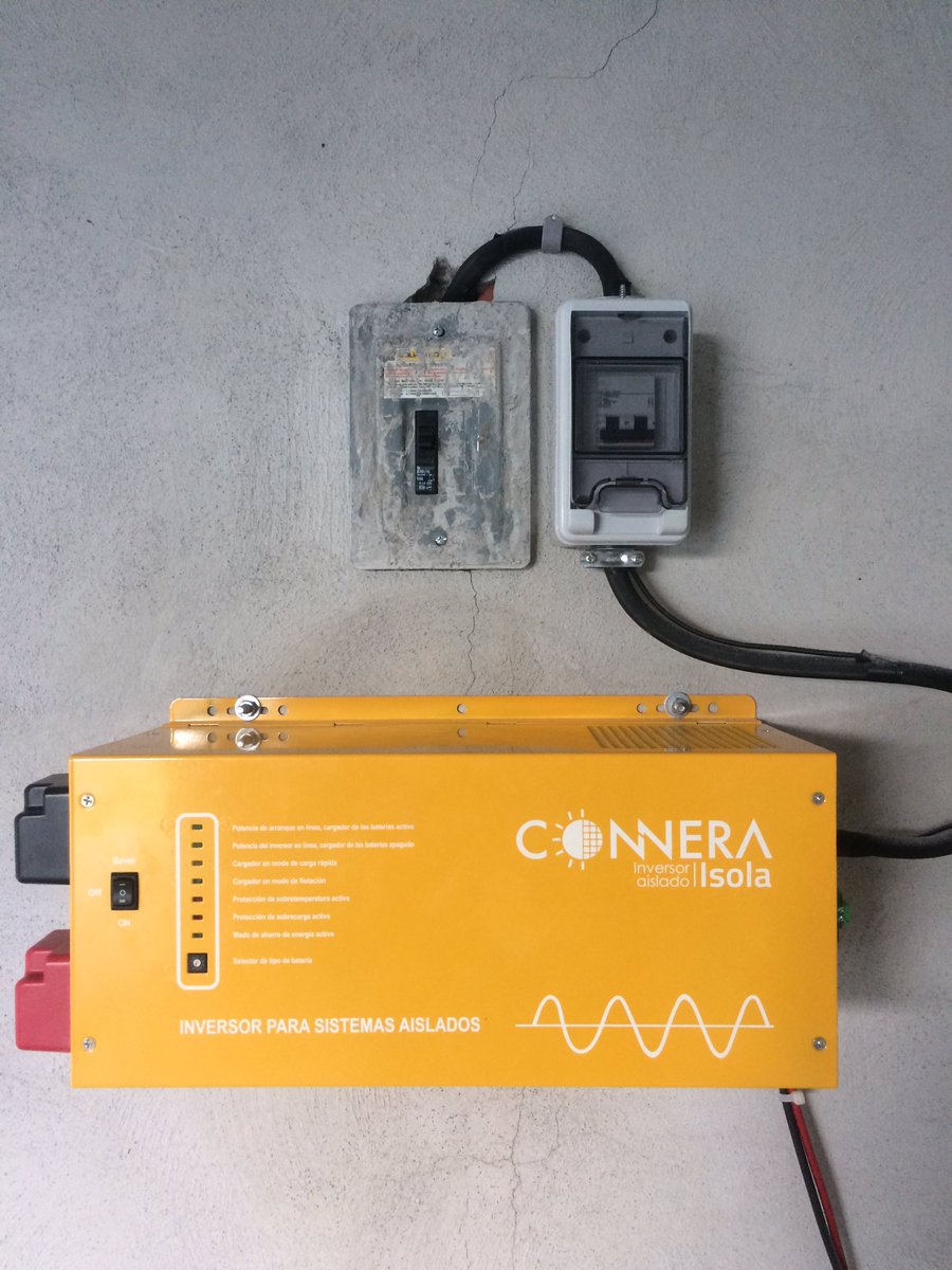 SolarClarion's tweet photo. Sistema solar aislado. Para aquellas personas sin acceso a servicio de eléctrico. https://t.co/efVl1gkRPl