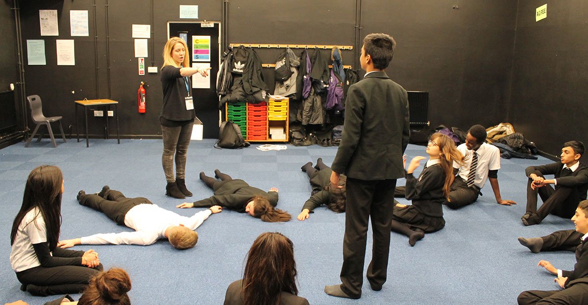 Thank you <a href="/DonmarWarehouse/">Donmar Warehouse</a> for an inspiring session with Year 11 Drama students