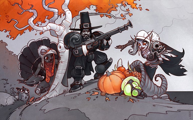 Blizzard_Ent's tweet photo. Happy Thanksgiving, from the Blizzard family to yours! 🦃 https://t.co/O4dKABqUyX