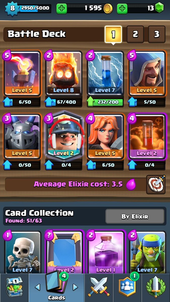 Eldineldo2's tweet photo. What is your favourite deck Like if you playing clash royal and retwet if you playing clash of clans https://t.co/lQX6FPEwzw