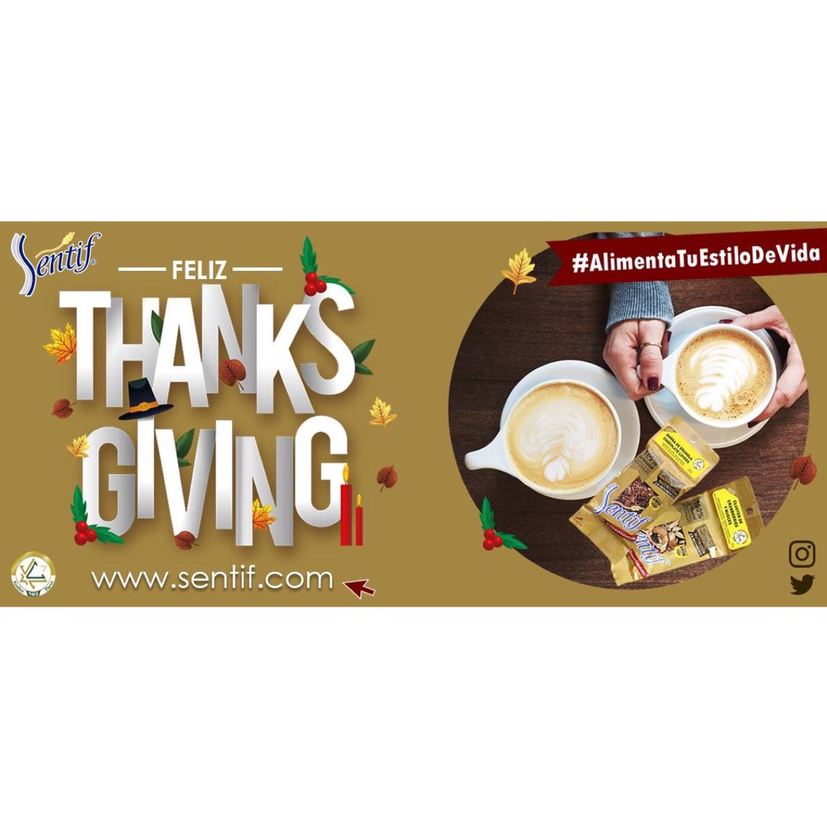 nutricionsentif's tweet photo. En #Thanksgiving comparte tú desayuno con quienes más amas acompañado de el #SnackSaludable de #Sentif visita la tienda virtual #FelizJueves https://t.co/NNOvMmmAp1
