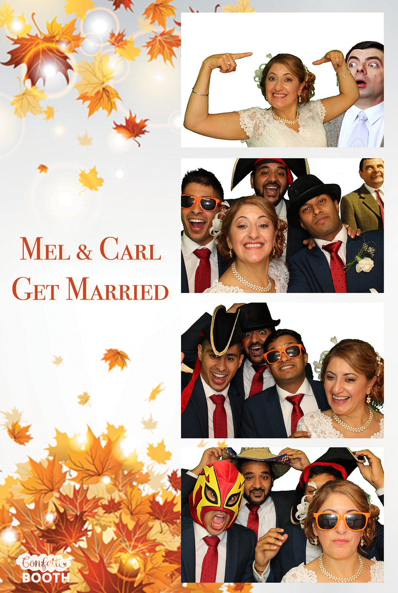 Confetti_Booth's tweet photo. #ThursdayThoughts we LOVE these prints from Mel's #wedding ! #Autumn prints and a sneaky Mr Bean! #weddinginspiration #wedding #photobooth https://t.co/HRjwawRv84